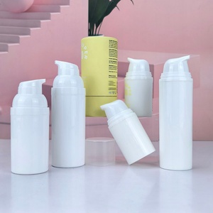 30ml 50ml 80ml 100ml 120ml 150ml White Empty PP Plastic Cosmetic Packaging Container Serum Lotion Airless <b>Pump</b> <b>Bottle</b> - Product Image 1