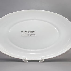 Assiette à <span class=keywords><strong>pizza</strong></span> en verre <span class=keywords><strong>opale</strong></span> de 12 pouces avec article Num LPSP120 - Product Image 1