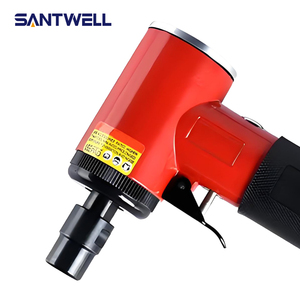 Amoladora angular neumática con interruptor de gatillo para bricolaje, para uso en ángulos de escape traseros, con pinzas de 1/4" y 1/8", 20.000 RPM, disco de amolado - Product Image 3