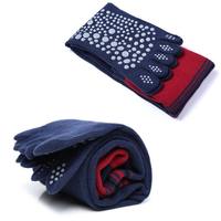 Chaussettes de sport de compression pour femme, hautes jusqu'au genou, antidérapantes, pour le cyclisme, la danse, le Pilates, le fitness et le yoga, épaisses, avec grip, vente en gros
