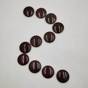 Piedras de jade Terry Dark Brown de 25x6 mm para accesorios de manta de sauna, estilo moderno minimalista - Product Image 3