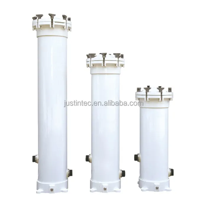 Metal finishing 40inch 20-40 TPH Single Element Fiberglass High Flow Filter Housing