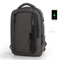 Sac à dos professionnel Oxford personnalisé pour ordinateur portable, design OEM, unisexe, léger, antivol, étanche, USB, 36-59L, arqué