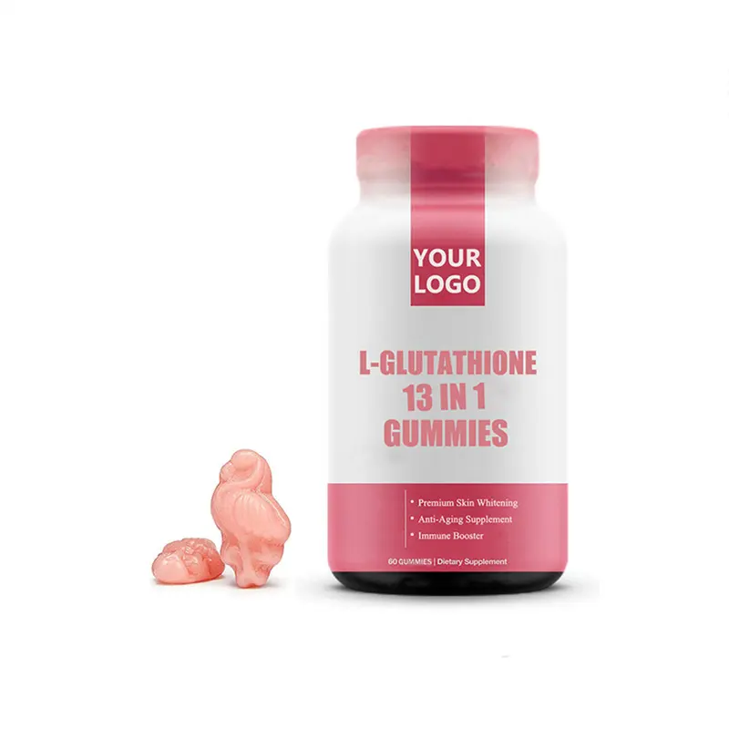 L-glutatyon 13 In 1 Gummies Anti-Aging beyazlatma kollajen Flamingo sakızlı cilt bakım ürünleri