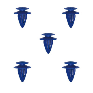 Clip de Plástico Azul para Panel de Acabado Mitsubishi D400 14.4mmx17mm, Sujetador Automotriz para Reparación y Reemplazo de Placa Protectora de Puerta - Product Image 4