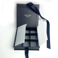 Boîte à chocolat personnalisée en gros, emballage de luxe, boîte cadeau magnétique, boîte à chocolat avec inserts