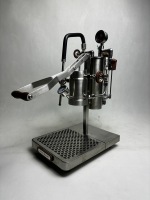 Machine à expresso manuelle à levier chauffée sur cuisinière, pression variable 1-16 bars, style steampunk