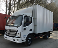 Petits camions de cargaison Foton 4x2 d'occasion à vendre à prix réduit Cargo 6x4 RHD Heavy Duty 336hp Cargo Box Van Foton