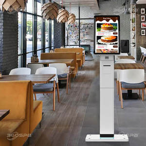 SFP23A Pantalla LCD Curva Interactiva Inteligente de 23.6 Pulgadas, Kiosco de Autoservicio con Pantalla Táctil Android, Impresora de Recibos de 80 mm con SDK - Product Image 2
