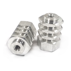 Services de fabrication de composants personnalisés par usinage CNC 5 axes avec tournage, fraisage, perçage, brochage pour l'usinage OEM - Product Image 3