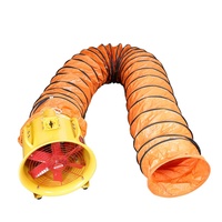 Fil d'acier PVC tuyau de Ventilation souple toile mine et Tunnel Ventilation conduit d'air conduit de ventilateur sous vide étanche à l'eau conduit d'air Pu