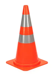 Road Cone Flexible PVC Safety Traffic Cone