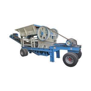 Tragbare <span class=keywords><strong>Mini</strong></span>-Backen brecher maschine Hoch effizientes Mobil zur Herstellung von Sand und Ziegeln mit Kern komponenten Motor und SPS - Product Image 1