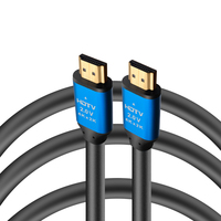 Qiulinnk Factory Ultra HD HDMI 4K 60Hz Câble Haute Vitesse HDMI2.0 Câble Vidéo pour Haut-Parleur Domestique 1.5M 20M Boîte Emballage Résolution 8K