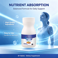 OEM/ODM Multi-vitamines pour le soutien énergétique quotidien - Renforce l'immunité et l'énergie et soutient la santé osseuse avec des vitamines A, B, C, D - 60 comprimés
