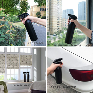 250ml 500ml 32oz HDPE <b>Black</b> Matte <b>Spray</b> Bottles with Trigger Mechanism Suitable for Car Detailing Cleaning Empty Plastic Bottle - Product Image 4