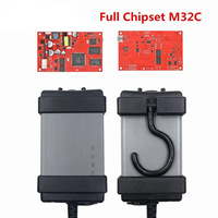 جهاز تشخيص أعطال السيارات OBD M32C كامل الشريحة VIDA DICE 2014D OBD، 12 فولت، من -30 درجة مئوية إلى 60 درجة مئوية