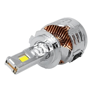 Ampoule de phare Y3D 320 Watt à trois tubes en cuivre avec faisceau lumineux 7547, phare LED H4 haute puissance pour voiture, phare LED - Product Image 1