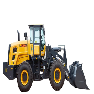 Chargeuse sur pneus Shantui L58K-G, capacité 5 tonnes, moteur diesel haute puissance, rétrocaveuse robuste, chargeuse frontale, moteur Weichai, pompe - Product Image 1