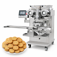 Machine à fabriquer des maamoul avec système de remplissage automatique, équipement pour biscuits fourrés aux dattes pour boulangerie