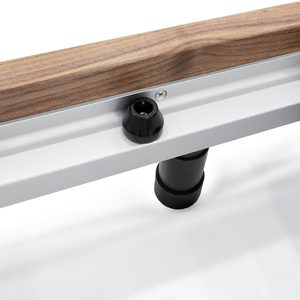 Cama Plegable Portátil de Madera de Nogal, Madera Oscura, para el Hogar, Máquina de Pilates Reformer Plegable - Product Image 5