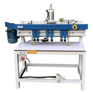 Máquina perforadora vertical sencilla de 6 husillos para microperforación de cuentas, máquina perforadora de gabinetes, máquinas perforadoras de madera - Product Image 6