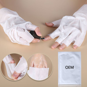 Máscara De Folha De Mão Colágeno Hidratante Spa Peeling Esfoliante <span class=keywords><strong>Anti</strong></span> Manicure Luvas De Máscara De Mão e Pé - Product Image 1
