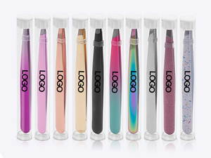Logo personnalisé pince à sourcils pince à maquillage personnalisée pince à sourcils marque privée pince à sourcils pour <span class=keywords><strong>l</strong></span>'épilation - Product Image 6
