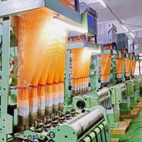 Machine à tisser jacquard informatisée sans navette à grande vitesse, avec moteur, pour la fabrication de rubans élastiques et de dentelles ethniques, avec remise en gros