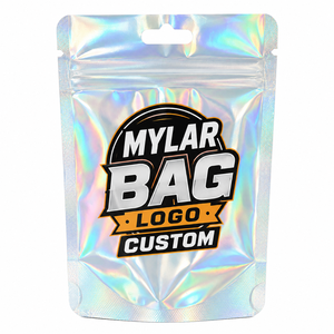 Bolsa Personalizada de BOPP Resistente a la Humedad con Cierre de Cremallera y Serigrafía, Color Personalizado - Product Image 1