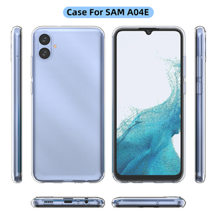 <span class=keywords><strong>Coque</strong></span> arrière de téléphone portable TPU ultra mince en silicone souple cristal transparent pour <span class=keywords><strong>Samsung</strong></span> <span class=keywords><strong>Galaxy</strong></span> A04E - Product Image 3