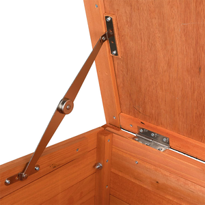 Maison d'intérieur en bois pour animaux de compagnie Cage à lapin étanche et coupe-vent personnalisée petite cage à lapin cage à lapin cage à cochon d'inde maison de canard - Product Image 3