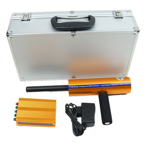 AKS Long Range Underground Metal Detector 12V Portable Gold Silver Copper Gemstone Finder Aluminum Shaft - Product Image 1