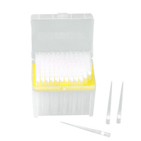 Pointes de Pipette avec filtre stérile, 10ul, 20ul, 100ul, 200ul, 1000ul, embouts avec filtres bleus et jaunes