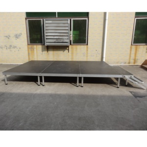 Plataforma de escenario ajustable de aluminio de alta calidad, usada para escenarios portátiles. - Product Image 3
