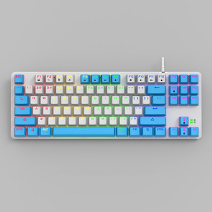 Clavier de jeu filaire mini RGB pour le jeu et le bureau, clavier mécanique 60% 61 touches, clavier mécanique de jeu - Product Image 2