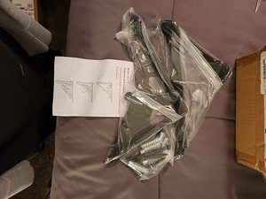 Toptan özelleştirilmiş Metal L köşe braketi mobilya donanım duvar montaj üçgen üçgen köşe için braketi duvar destekleri - Product Image 6