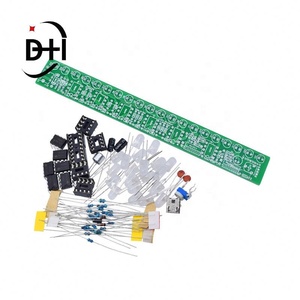 <b>USB</b> Audio Spectrum Lamp Kit Voice-<b>Controlled</b> Wire-<b>Controlled</b> Music Rhythm Lamp Spectrum Level Display Welding Electronic DIY Kit - Product Image 1