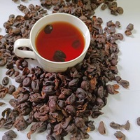 Vente en gros de café, thé aux cerises, jus, concentré de cascara, boisson gazeuse liquide, boisson énergisante, boisson à faible teneur en caféine à base de café