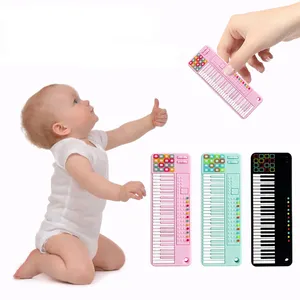 Food Grade Silicone Piano Baby Teether for Baby Teething