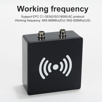 Lecteur de cartes de contrôle d'accès UHF RFID longue portée Lecteur d'étiquettes RFID passif UHF pour la gestion de ligne de production RFID UHF industriel
