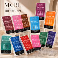 Faux ongles en amande, longueur moyenne courte, 10 mm, formes ovale, cercueil, stiletto, carrée, couverture complète, en ABS, avec colle, 550 pièces, vente en gros