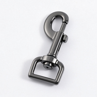 Mousqueton pivotant professionnel réglable en alliage de zinc de qualité supérieure pour sangle de sac, laisse de chien, collier d'animal de compagnie, accessoires