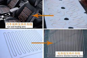 Hefeng Intelligent haute efficacité informatiser Machine à coudre industrielle de broderie pour coussin de siège chauffant de voiture/fil chauffant - Product Image 5