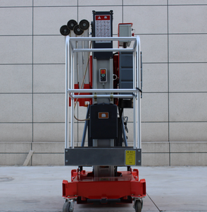 CE और आईएसओ के साथ खड़ी एकल मस्तूल एल्यूमीनियम चोर हाइड्रोलिक पोर्टेबल एक आदमी लिफ्ट - Product Image 6