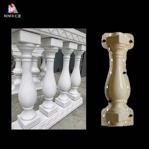 RF thương hiệu phổ biến nhất Chất lượng cao Trắng nhựa tiêm đúc tại chỗ trang trí ngoại thất baluster khuôn - Product Image 3