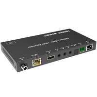 Extenseur HDBaseT 18 Gbit/s 4K avec ARC/IR bidirectionnel HDR et prise en charge du métal jusqu'à 60 m