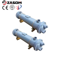 Enfriador de Agua con Intercambiador de Calor de Tubo de Acero Inoxidable Zhaosheng, Evaporador de Alta Seguridad, Ahorro de Energía, Ecológico, 220V, 1 Año de Garantía