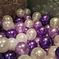 Balon Lateks Pearlescent 2.2g 10 inci untuk Pernikahan, Ulang Tahun, Pasar Malam, Mainan Balon, Dekorasi Balon, Latar Belakang