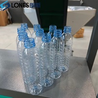 Machine de soufflage de bouteilles d'eau minérale PET 12000BPH avec 9 cavités à commande servo pour la production de petits contenants de boissons en plastique